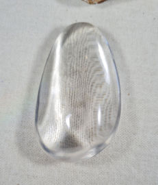 Bergkristal Handsteen no.1 - 6,5 cm