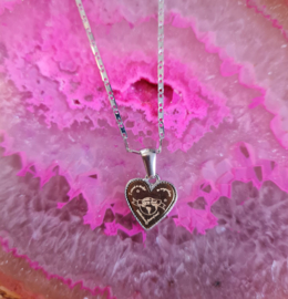 Ketting Ticket to anywhere - Quotes to live by - zilver met goudkleur