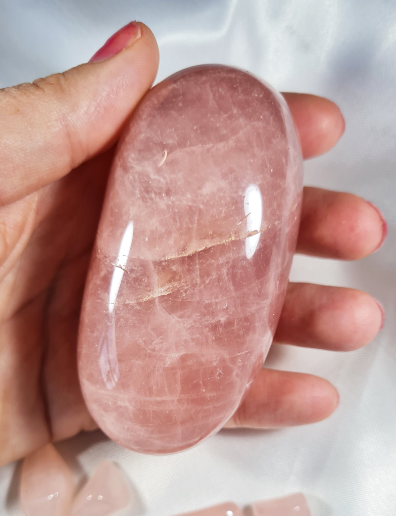 Rozenkwarts 9 cm A+ Jumbosteen Zuid - Afrika no.4