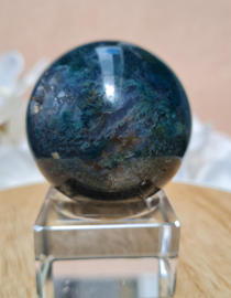 Mosagaat - Edelsteen Bol - no.3 - 4,9 cm