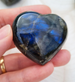 Labradoriet - Edelsteen hart - no.09