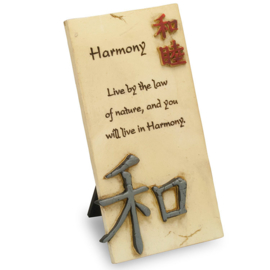 Decoratie tegel - Harmony - Arts in Stone - 15,5 cm