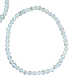 Edelsteen Armband Prehniet Facet 4 mm