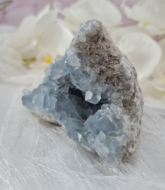 Celestien Cluster Geode - 6cm - Blauw