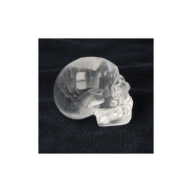 Schedel / Skull Bergkristal Edelsteen - 6,7 cm