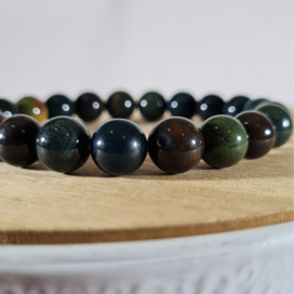 Edelsteen Armband Heliotroop Kogelarmband 10 mm