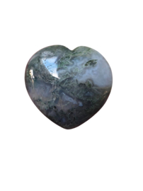 Mosagaat Edelsteen Hart 3 cm