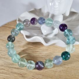 Edelsteen Armband Fluoriet - 10 mm