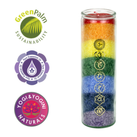 Chakra Regenboog geurkaars