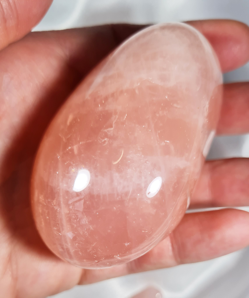 Rozenkwarts A+ 7,5 cm Jumbosteen Zuid - Afrika no.19