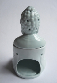 Oil burner - Buddha - Light Blue