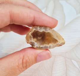 Agaat Geode Druzy Brazilië no.31 - 4 cm