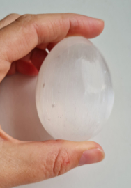 Seleniet Edelsteen Ei 6,5 cm