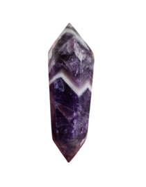 Amethist Chevron Dubbeleinder - no.11 - 6 cm