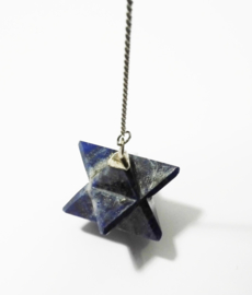 Pendel - Merkaba - Lapis Lazuli - 3 cm