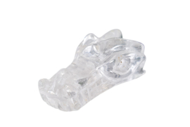 Draak Bergkristal Drakenschedel Edelsteen  - 4 cm