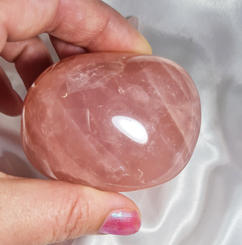 Rozenkwarts 6 cm A+ Jumbosteen Zuid - Afrika no.20