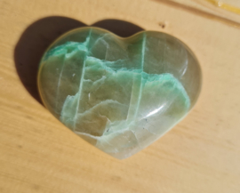 Groene Maansteen hart - no.8