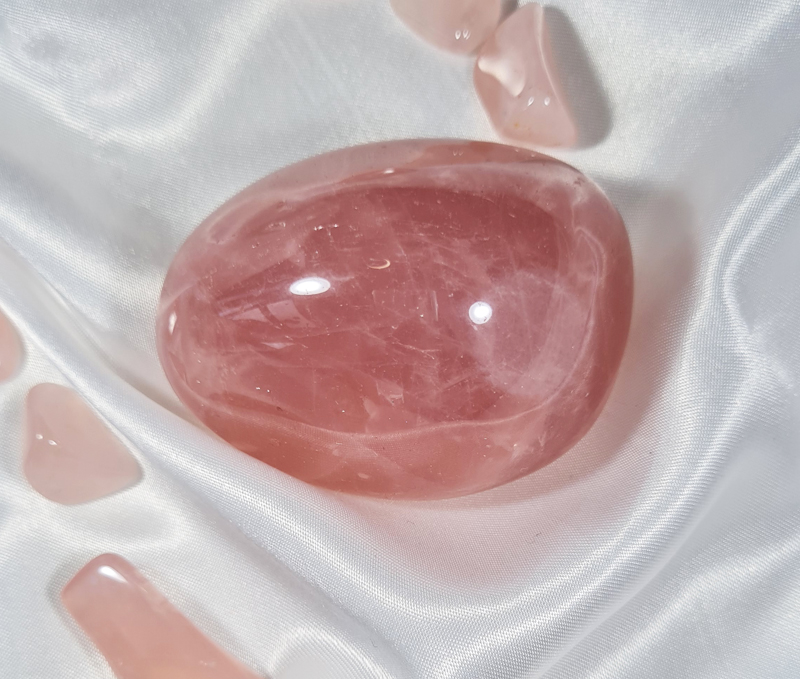 Rozenkwarts 6 cm A+ Jumbosteen Zuid - Afrika no.21