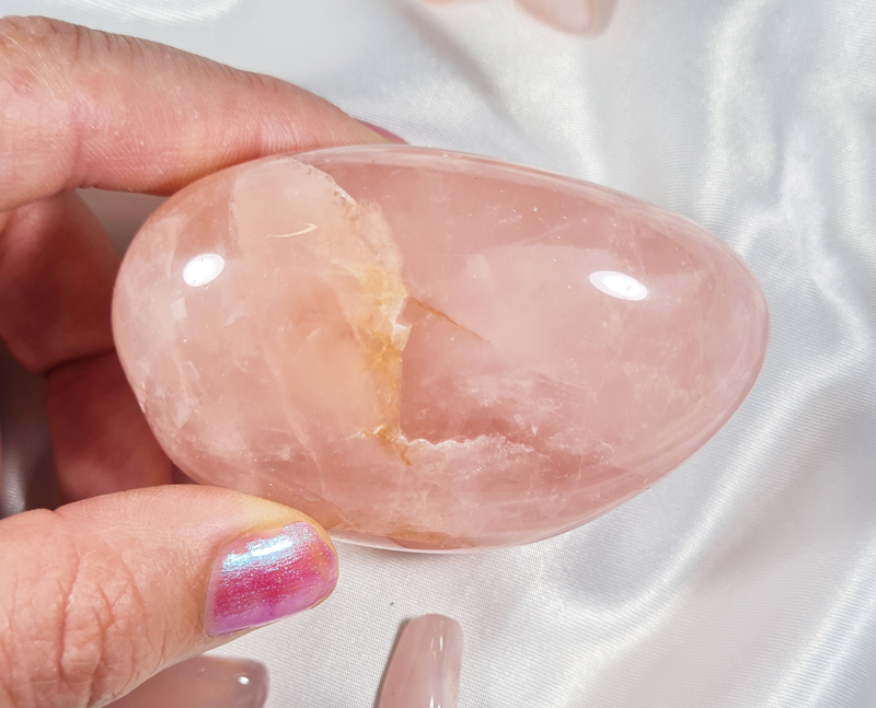 Rozenkwarts 7 cm A+ Jumbosteen Zuid - Afrika no.16