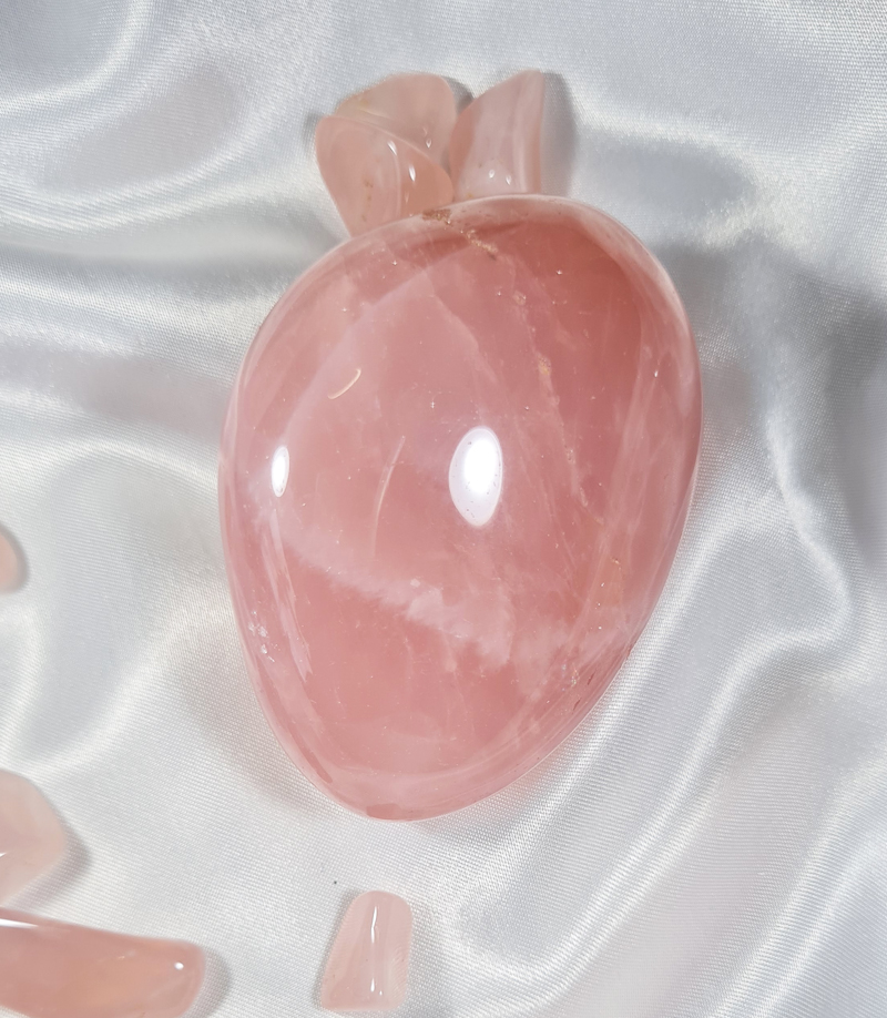 Rozenkwarts 7 cm A+ Jumbosteen Zuid - Afrika no.18