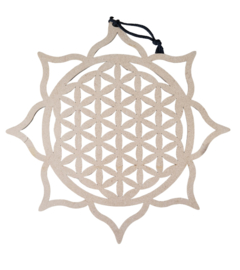 Grid of Raamhanger Levensbloem met lotus - 20 cm