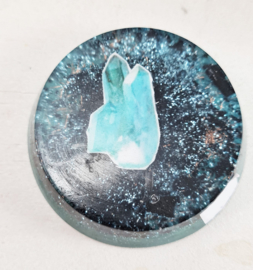 Orgonite - schijf - kristal - 5,2cm