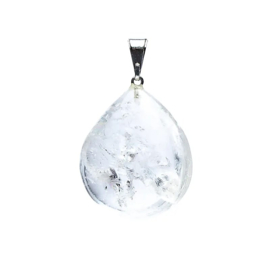 Bergkristal Edelsteen Hanger Druppel - 2-3cm