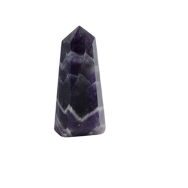 Chevron Amethist - Punt - 5cm