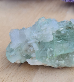 Apophilite Cluster Crystal Green - no.41