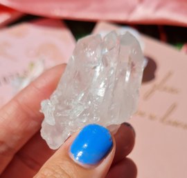 Bergkristal Cluster - Brazilië - Extra - no.18 - 5 cm