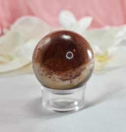 Polychroom Jaspis - Edelsteen Bol - no.16 - 4,1cm