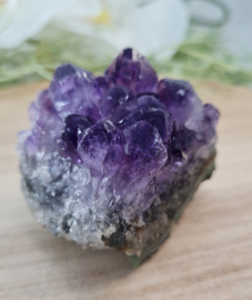 Amethist Edelsteen Cluster - no.22 - Uruguay - extra kwaliteit - 7 cm