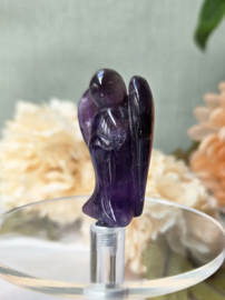 Engel Amethist Paars 4 cm - subtiele beschermengel