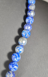 Edelsteen Ketting Lapis Lazuli Facet 6 mm - 45 cm