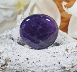 Amethist Platte Steen 3 cm no.7 Edelsteen