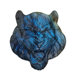Tijger Labradoriet Carving - 4 cm - no.3