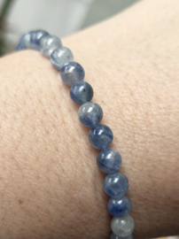 Edelsteen Armband Kyaniet Blauw - 6 cm