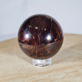 Granaat Edelsteen Bol Ster - India - no.1