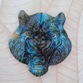 Tijger Labradoriet 4 cm Carving