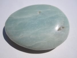 Amazoniet - Platte Steen - no.09 - 4,5 cm