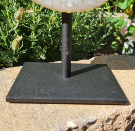 Agate - Gemstone Geode on stand - 14,5cm