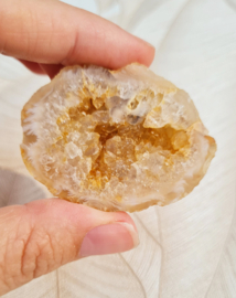 Agaat Geode Druzy Brazilië no.17 - 5 cm