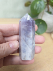 Chalcedoon Paars Edelsteen Punt - opties kiezen