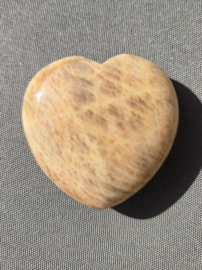 Maansteen hart 4 cm - div. soorten
