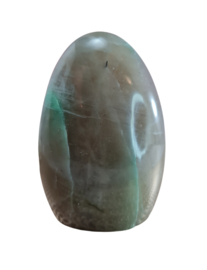 Groene Maansteen Edelsteen Sculptuur 9,5 cm no.1