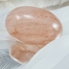 Hematoide Kwarts - Handsteen - no.4 - 5 cm