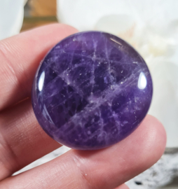 Amethist Platte Steen 3 cm no.7 Edelsteen