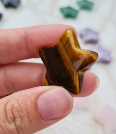 Tijgeroog Edelsteen Ster no.1