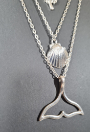 Ketting multilayer - Beachtime & Mermaid